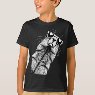 Funny Groundhog Lover Woodchuck Groundhog Day _2 T-Shirt