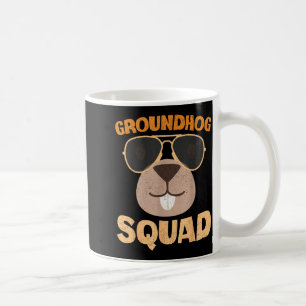 Funny Groundhog Squad Happy Groundhog Day 2025 _1 Coffee Mug