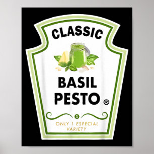 Funny Group Condiments Halloween Costume Classic Poster