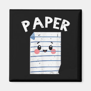 Funny Group Halloween Outfit - Rock Paper Scissors Magnet