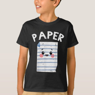 Funny Group Halloween Outfit - Rock Paper Scissors T-Shirt
