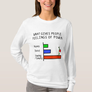 Funny Growing a Tomato Vegetable Growing and Garde T-Shirt