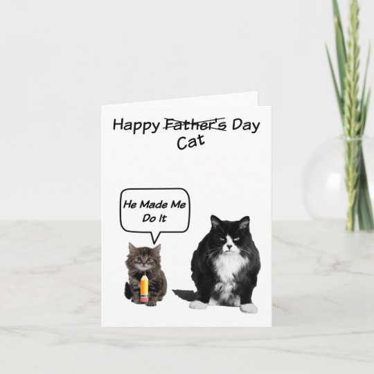 Funny Grumpy Cat Father's Day Cards 