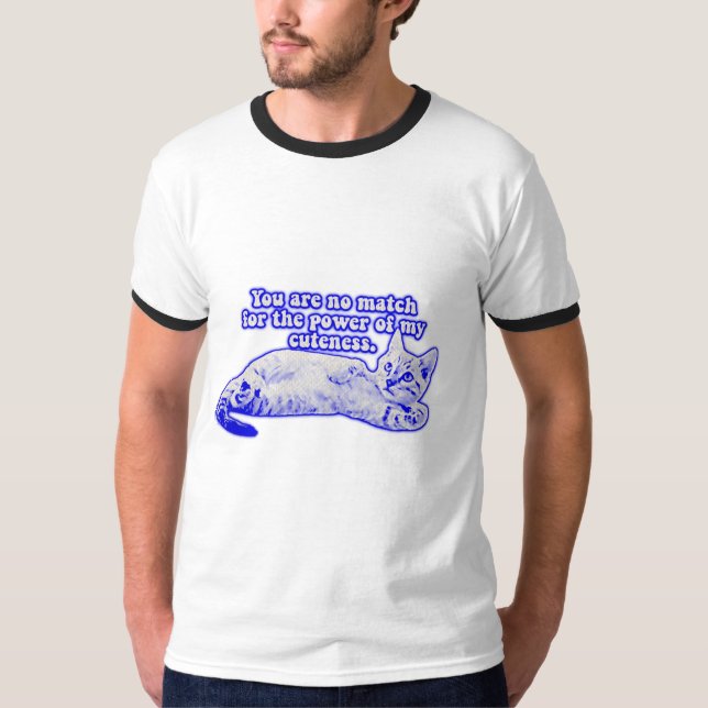 Funny grumpy cat meme for kitten and cat lovers T-Shirt (Front)