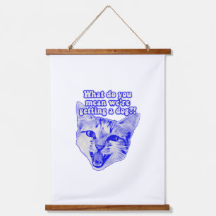 Funny grumpy cat meme for kitty and cat lovers  hanging tapestry