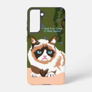 Funny Grumpy Cat Samsung Galaxy Case