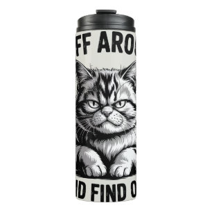 Funny Grumpy Cat Thermal Tumbler