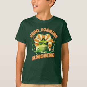Funny Grumpy Chameleon Morning Humour T-Shirt