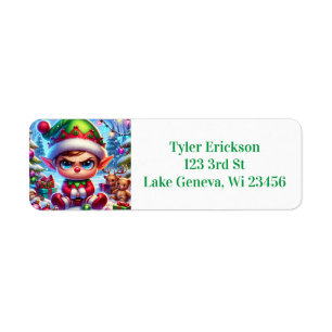 Funny Grumpy Elf Christmas