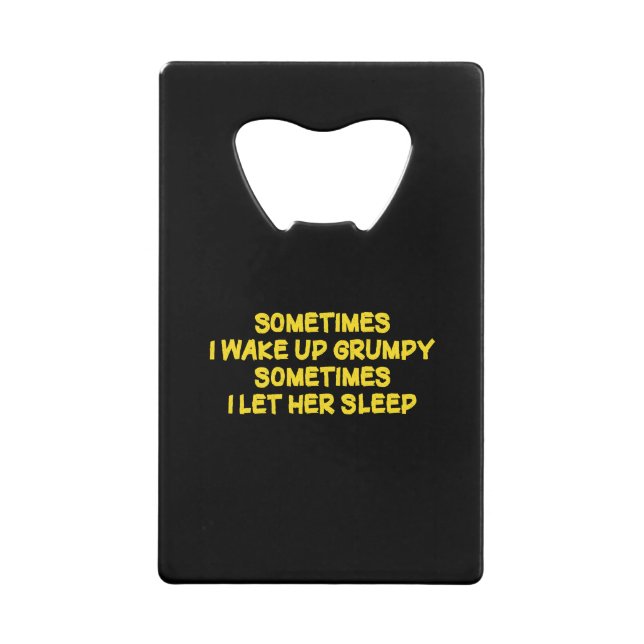 Funny Grumpy Morning Humour for Her (Front)