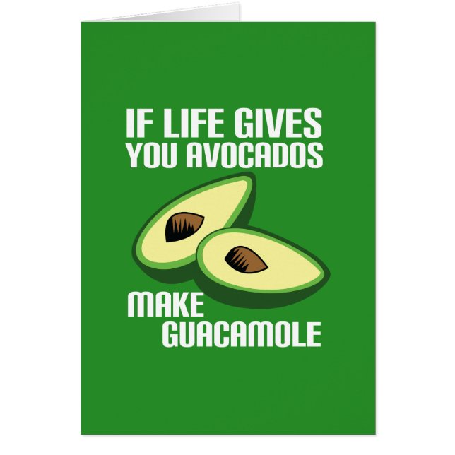 Funny Guacamole Avocado Joke (Front)