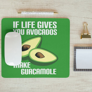 Funny Guacamole Avocado Joke Mouse Mat