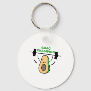 Funny Guacamole Shirt For Party Champions And Bbq Key Ring