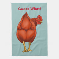 Funny Guess What Chicken Butt Red Hen