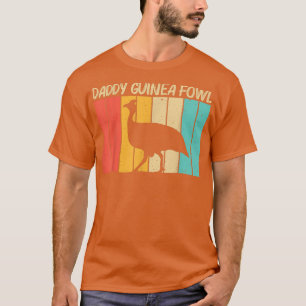 Funny Guinea Fowl Design For Men Boys Dad Guinea H T-Shirt
