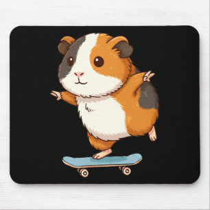 Funny Guinea G Skater Skateboard Ballerina Zoo Boy Mouse Mat