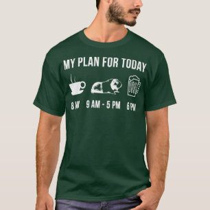 Funny Guinea Pig Animal Zookeeper Wildlife My Plan T-Shirt
