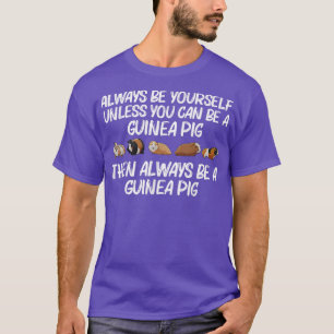 Funny Guinea Pig Art For Men Women Rodent Animal G T-Shirt