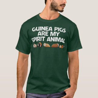 Funny Guinea Pig Art For Men Women Rodent Animal G T-Shirt