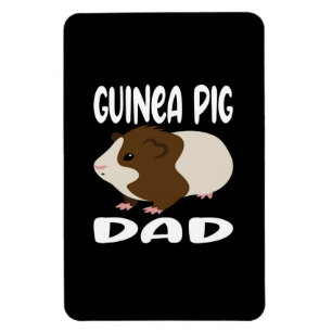 Funny Guinea Pig Dad Cute Pet Cool Pet Lover Magnet