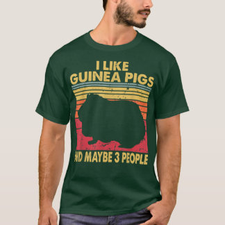 Funny Guinea Pig Design For Men Women Kids, best G T-Shirt