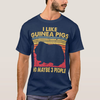 Funny Guinea Pig Design For Men Women Kids, best G T-Shirt