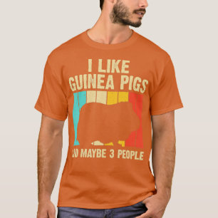 Funny Guinea Pig Design For Men Women Kids Guinea T-Shirt