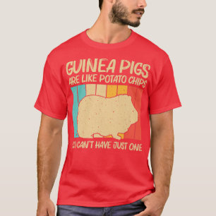 Funny Guinea Pig For Men Women Potato Pet Lover Fl T-Shirt