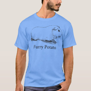 Funny Guinea Pig Furry Potato Wrongs Animals Name T-Shirt