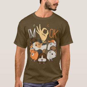 Funny Guinea Pig Herd Women Kids Men 1519 T-Shirt