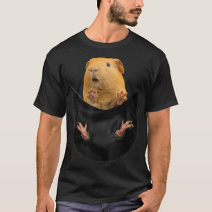 Funny Guinea Pig in Your Pocket  T-Shirt