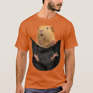 Funny Guinea Pig in Your Pocket  T-Shirt