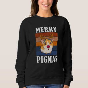Funny Guinea Pig Merry Pigmas Christmas Sweatshirt