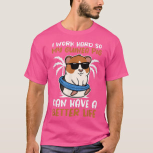 Funny Guinea Pig Mum Dad Men Women T-Shirt