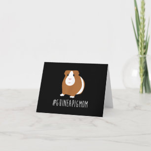 Funny Guinea Pig Mum Gifts Card