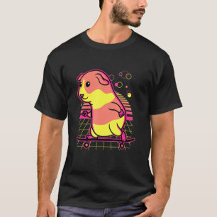 Funny Guinea Pig Retro Vintage Style Men Women Kid T-Shirt
