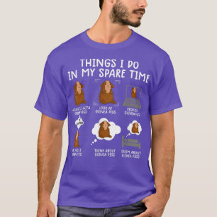 Funny Guinea Pig Shirt Srcastic Humour Guinea Pig