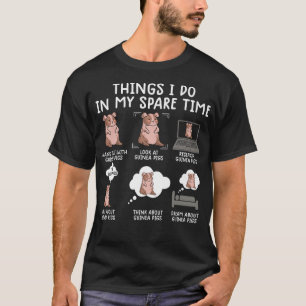 Funny Guinea Pig Shirt Srcastic Humour Guinea Pig 