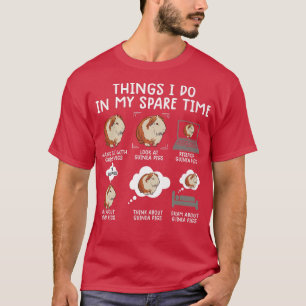 Funny Guinea Pig Shirt Srcastic Humour Guinea Pig