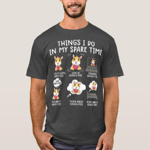 Funny Guinea Pig Shirt Srcastic Humour Guinea Pig