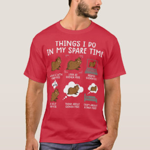 Funny Guinea Pig Shirt Srcastic Humour Guinea Pig