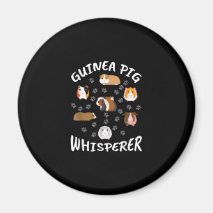 Funny Guinea Pig Whisperer Lovers Magnet