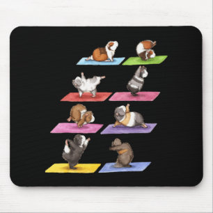 Funny Guinea Pig Yoga Mouse Mat