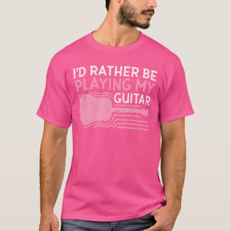 Funny Guitar Acoustic Guitar Musician T-Shirt