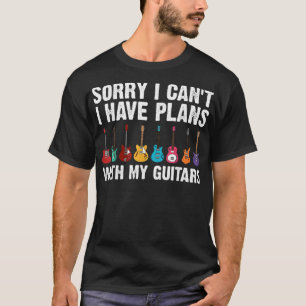 Funny Guitar Art Men Women Guitar Player Music Ins T-Shirt