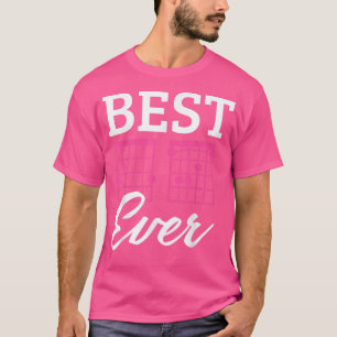 Funny Guitar Best Gf Ever Vintage Music 832 T-Shirt