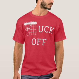 Funny Guitar Chords for Guitarists Music Teachers T-Shirt