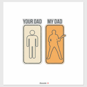 Funny Guitar Dad Vintage Engraving Shirt Design_1