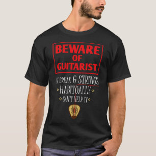 Funny Guitar Humour Guitar Jokes T-Shirt