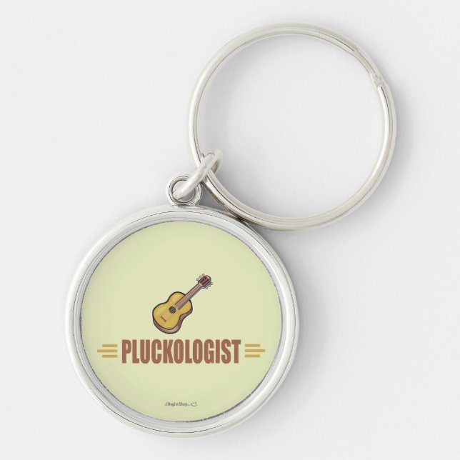 Funny Guitar Key Ring (Front)